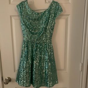 B. Darlin Sequin A-line dress